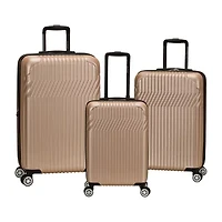 Rockland Pista Abs Non Expandable 3-pc. Hardside Lightweight Luggage Set