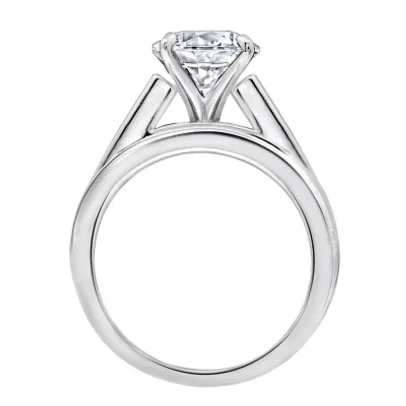 Womens 3 1/4 CT. T.W. Cubic Zirconia Sterling Silver Round Bridal Set