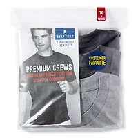 Stafford Heavyweight Mens 3 Pack Short Sleeve Crew Neck T-Shirt