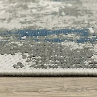 Covington Home Trieste Distressed Abstract Indoor Outdoor Rectangular Area Rug