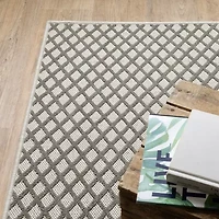 Covington Home Trieste Lattice Diamond Indoor Outdoor Rectangular Area Rug