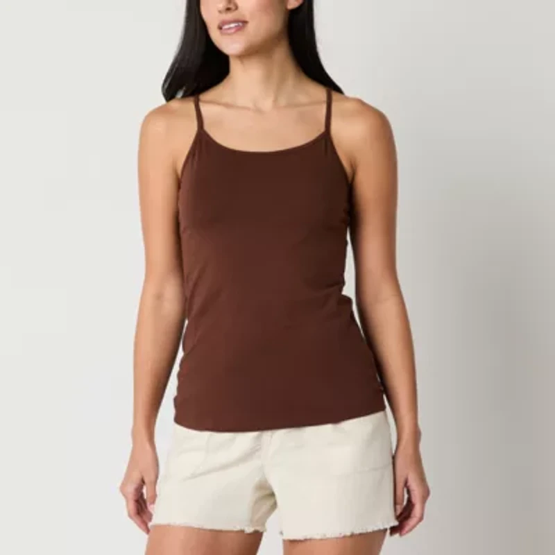 a.n.a Womens Scoop Neck Sleeveless Camisole