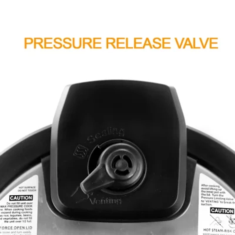 MegaChef Stainless Steel Pressure Cooker