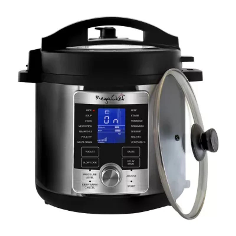 MegaChef Stainless Steel Pressure Cooker