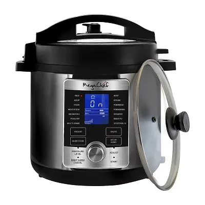 MegaChef Stainless Steel Pressure Cooker