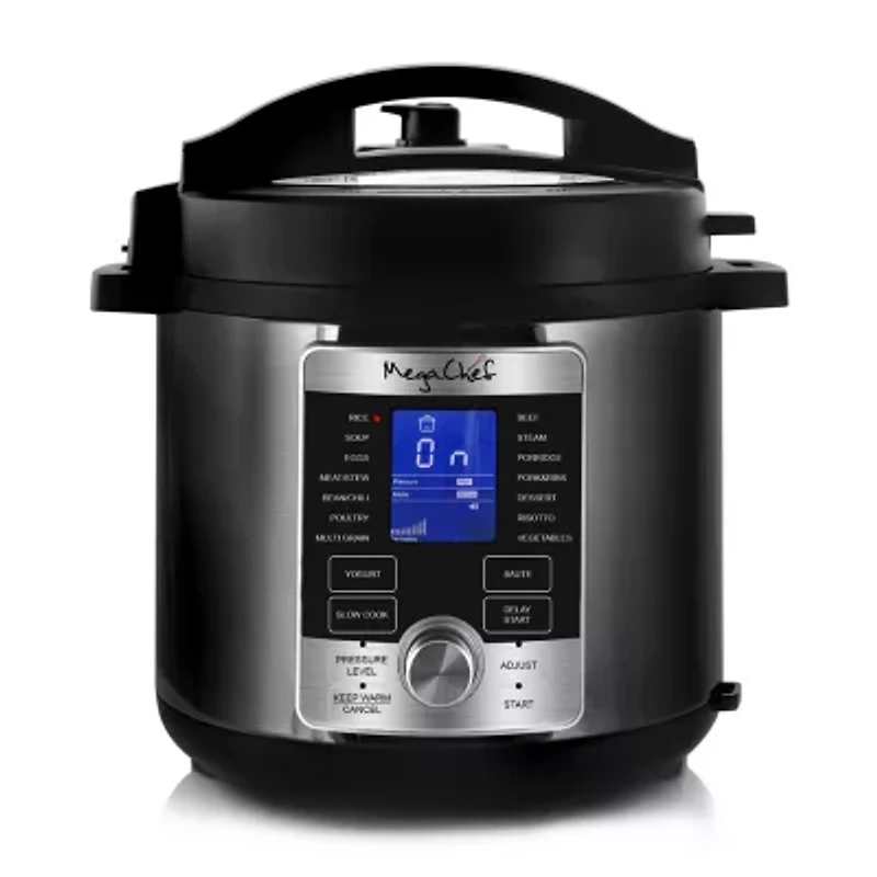 MegaChef Stainless Steel Pressure Cooker