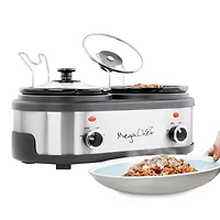 MegaChef 3 Qt Slow Cooker
