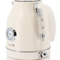Megachef 7-Cup Stainless Steel Electric Kettle and 2-Slice Toaster Combo Set
