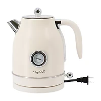 Megachef 7-Cup Stainless Steel Electric Kettle and 2-Slice Toaster Combo Set