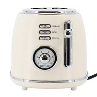 Megachef 7-Cup Stainless Steel Electric Kettle and 2-Slice Toaster Combo Set