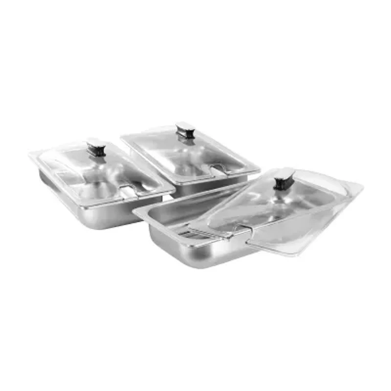 MegaChef Electric Triple 2.63 Quart Buffet Server