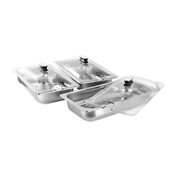 MegaChef Electric Triple 2.63 Quart Buffet Server