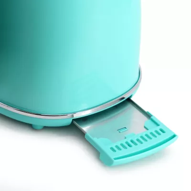 MegaChef 1.7-Quart Electric Kettle and 2-Slice Toaster Combo Set