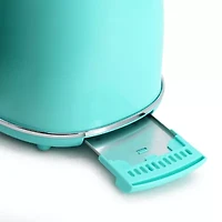 MegaChef 1.7-Quart Electric Kettle and 2-Slice Toaster Combo Set