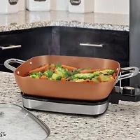 MegaChef Electric Skillet