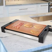 Megachef Copper-Coated 22in. Non-Stick Electric Grill