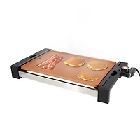 Megachef Copper-Coated 22in. Non-Stick Electric Grill