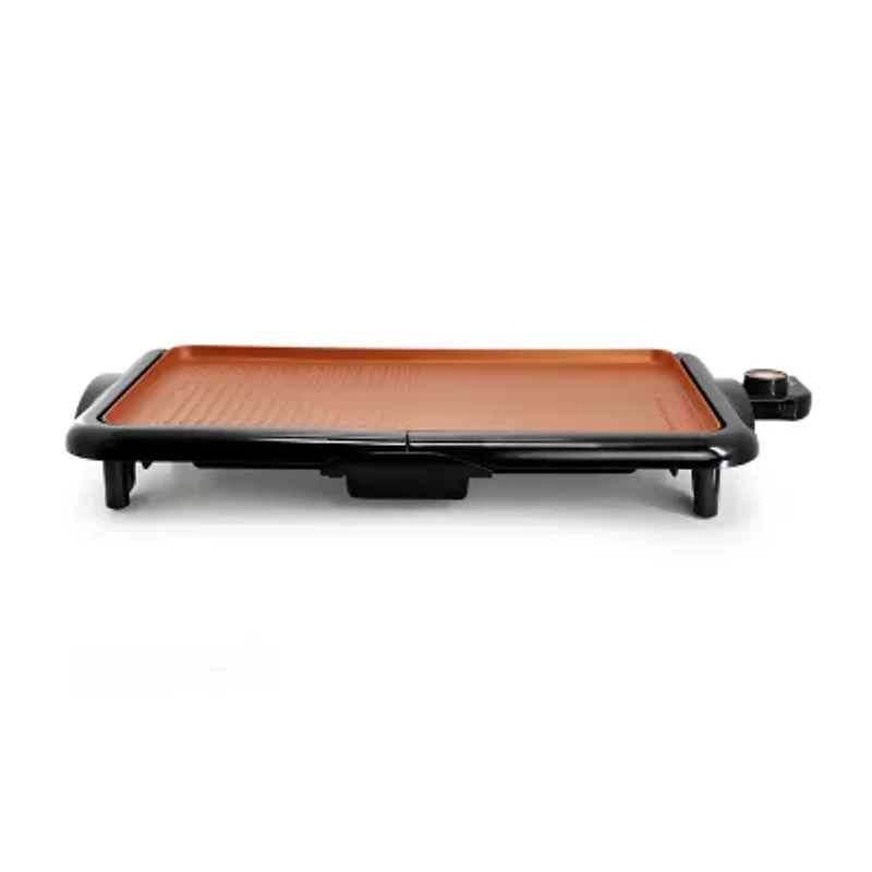 Megachef 19in. Electric Grill/Griddle with Copper Coating