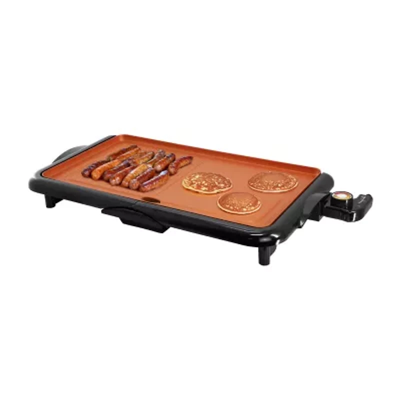 Megachef 19in. Electric Grill/Griddle with Copper Coating