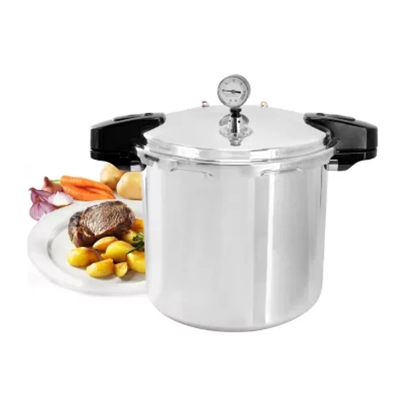 Megachef 24 Quart Aluminum Stovetop Pressure Cooker