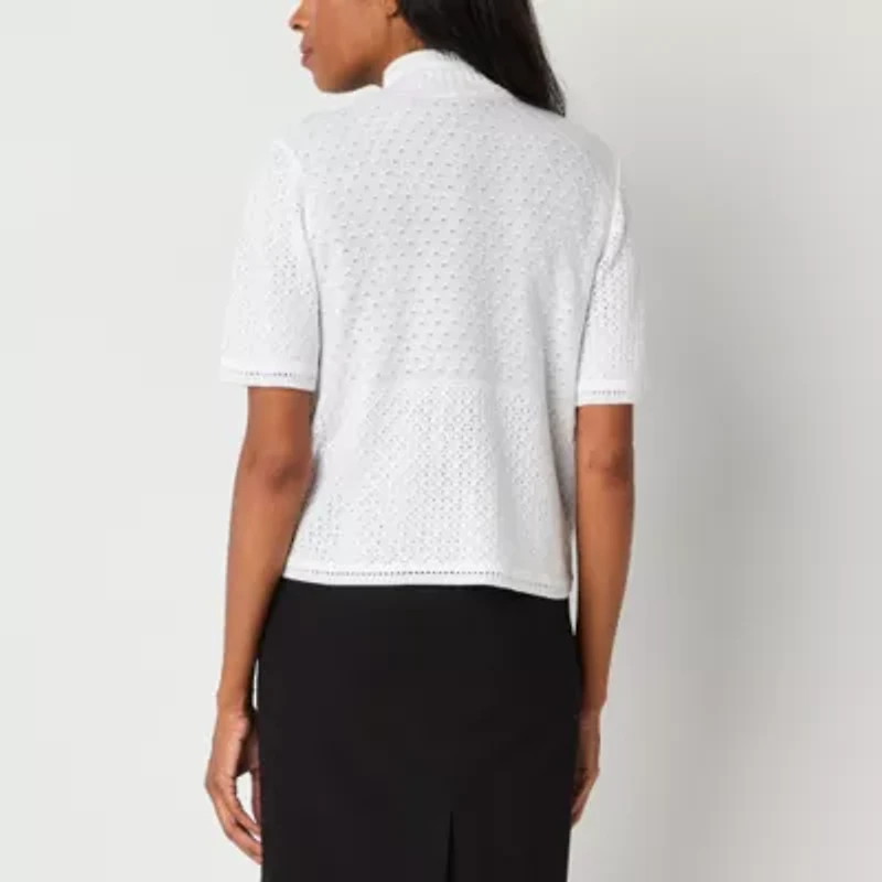 Perceptions Womens Short Sleeve Shrug