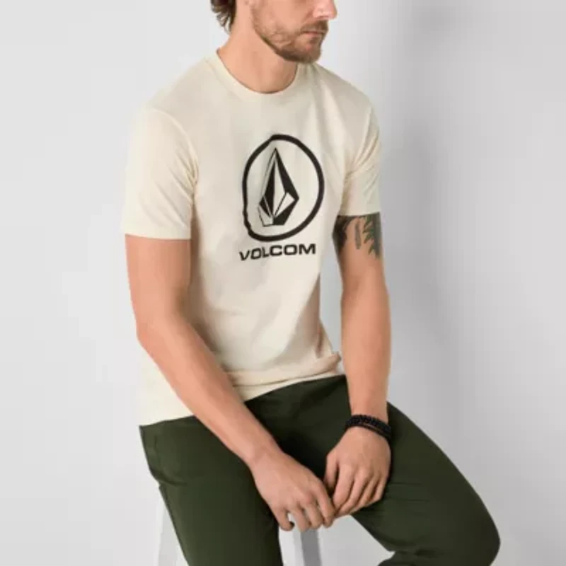 VOLCOM Mens Crew Neck Short Sleeve T-Shirt