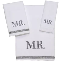 Avanti "Mr. & Mrs." Bath Towels