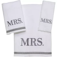 Avanti "Mr. & Mrs." Bath Towels
