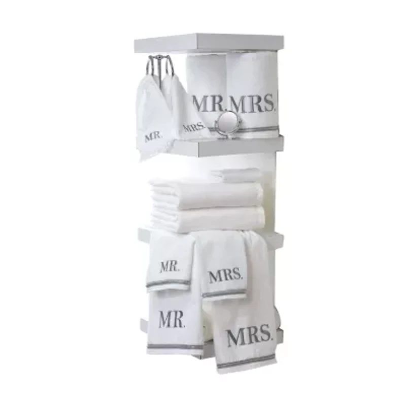 Avanti "Mr. & Mrs." Bath Towels
