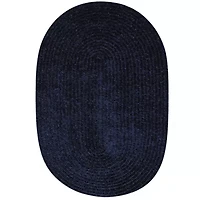 Better Trends Chenille Braid Oval Accent Rug