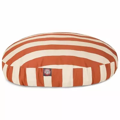 Majestic Pet Vertical Stripe Round Bed