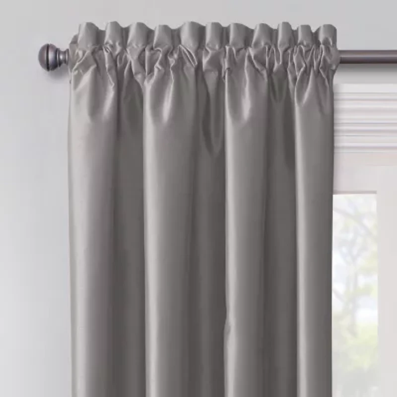 Max Blackout Mystique Rod Pocket 100% Single Curtain Panel