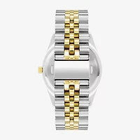 Armitron Mens Gold Tone Stainless Steel Bracelet Watch 20 5521wttt