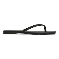 a.n.a Womens Square Toe Flat Sandals