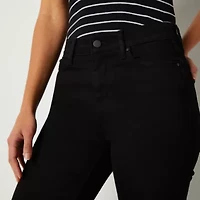 a.n.a Tall Womens High Rise Flare Leg Jean