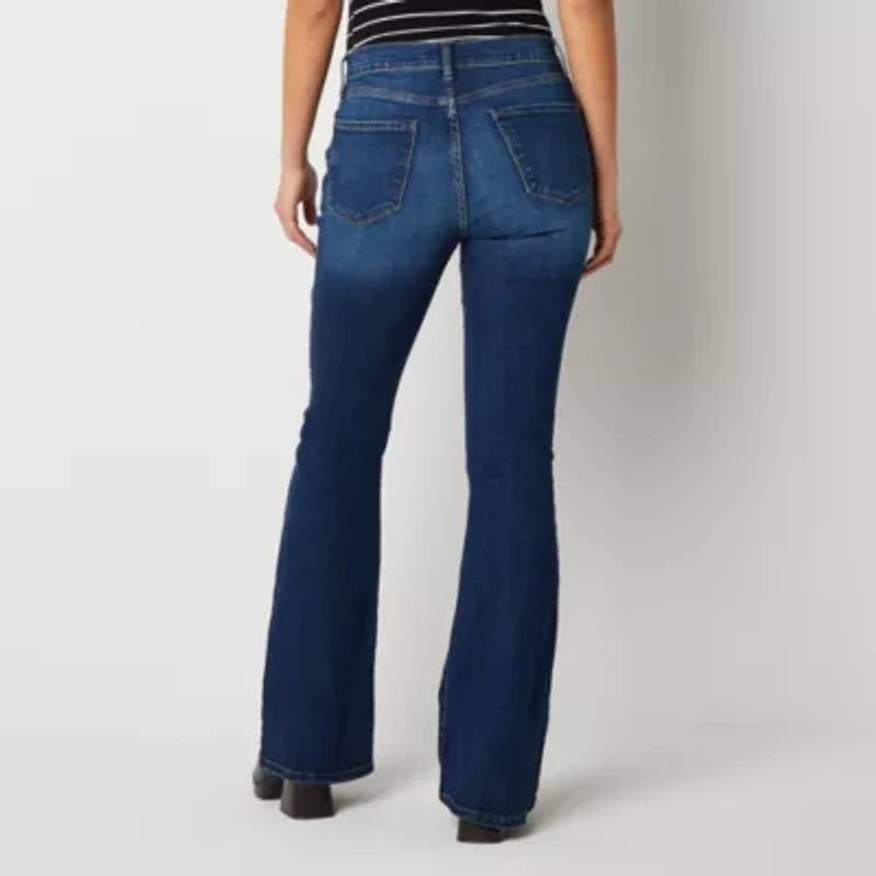 a.n.a Womens Tall High Rise Flare Leg Jean