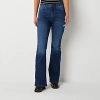 a.n.a Womens Tall High Rise Flare Leg Jean