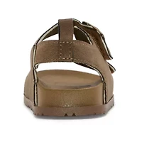 Stepping Stone Infant Boys Double Strap Footbed Sandal