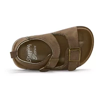 Stepping Stone Infant Boys Double Strap Footbed Sandal