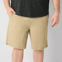 St. John's Bay Pull-On Deck 10" & 11"  Mens Big and Tall Stretch Fabric Chino Short