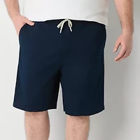 St. John's Bay Pull-On Deck 10" & 11"  Mens Big and Tall Stretch Fabric Chino Short
