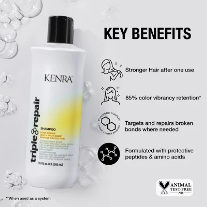Kenra Triple Repair Shampoo 10.1 oz.