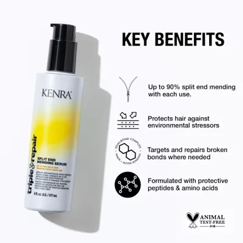 Kenra Professional Triple Repair Split End Hair Oil 6 oz.