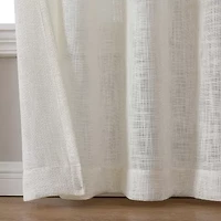 Regal Home Ashford Grommet Top Sheer Single Curtain Panel