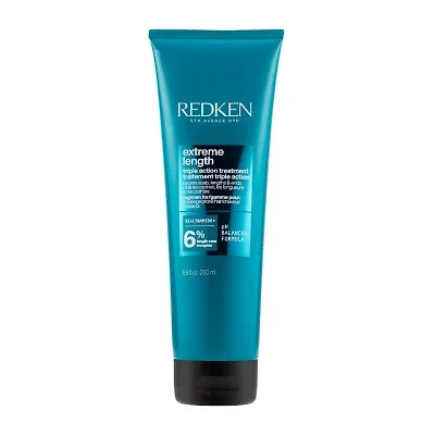 Redken Extreme Length Triple Action Treatment Hair Mask 8.5 oz.