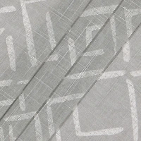 Fieldcrest Arden Diamond Brush Cotton Grommet Top Sheer Single Curtain Panel