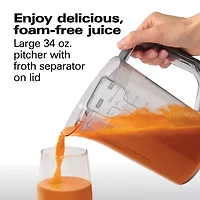 Hamilton Beach Professional Super Chute Easy Clean Juice Extractor