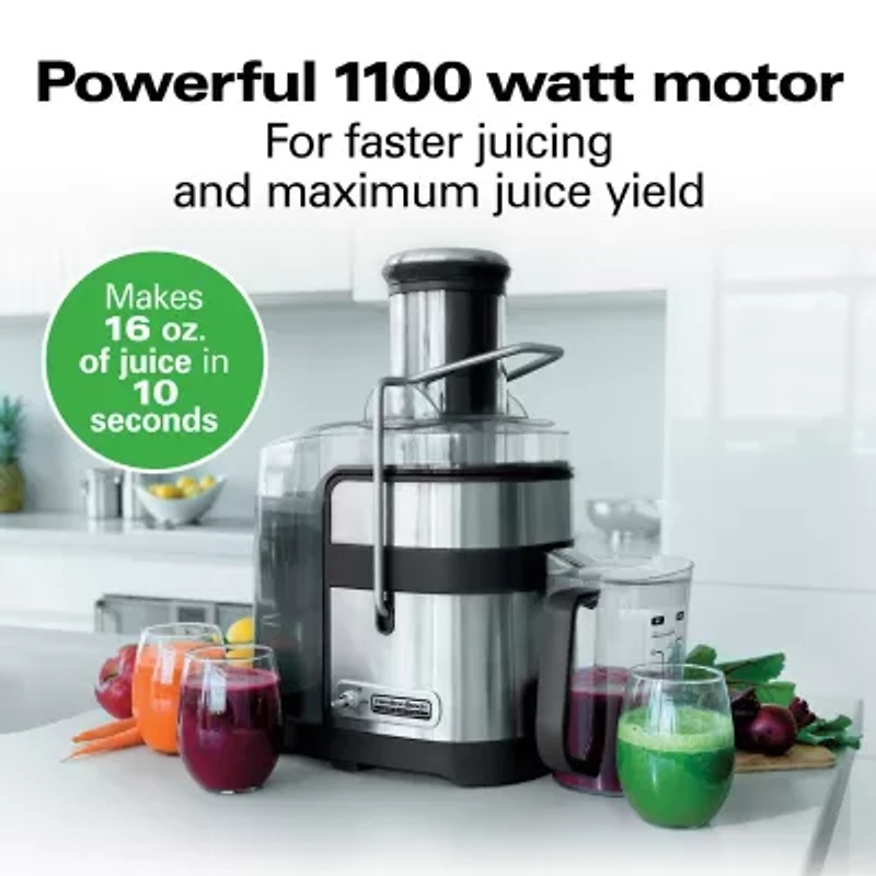 Hamilton Beach Professional Super Chute Easy Clean Juice Extractor