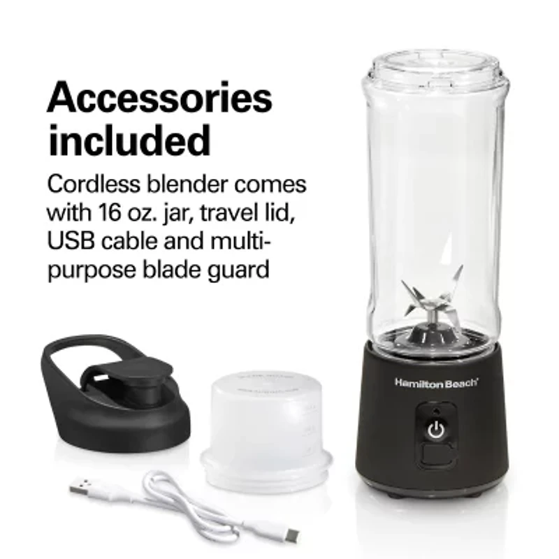 Hamilton Beach Blend Now Portable Cordless Blender