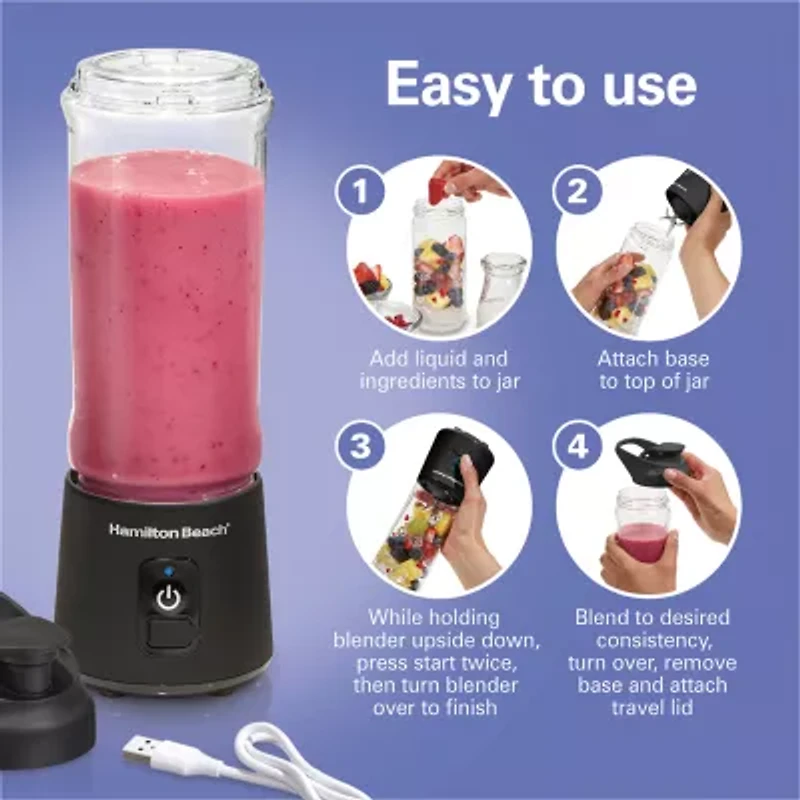 Hamilton Beach Blend Now Portable Cordless Blender